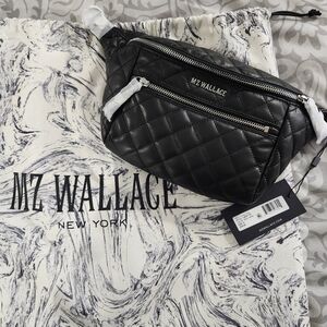 MZ Wallace LEATHER crosby sling